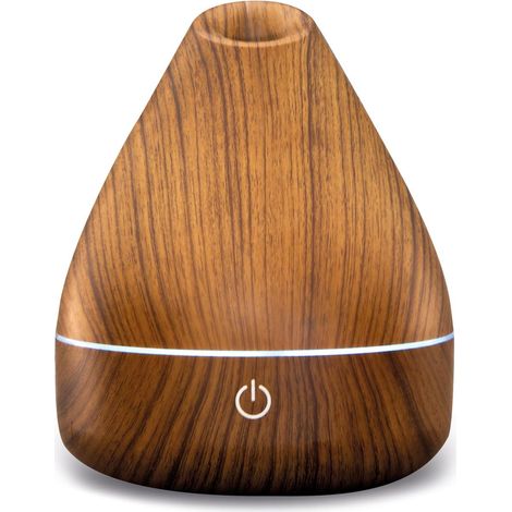 Delizioso umidificatore d'aria 3 in 1 con diffusore LED, colore marrone, duka (1/5)