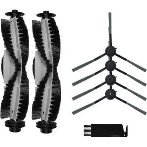 Lot de 7 brosses latérales principales pour aspirateur robot Vactidy Nimble T7 T8 (1/5)