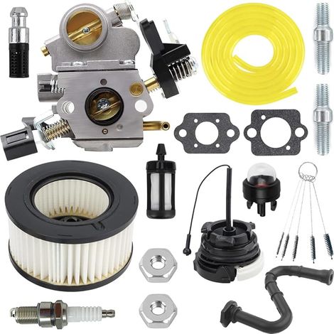 Kit de carburateur MS391 pour MS311 MS311Z MS311C MS391 PN WTE-9A WTE-17 1140 120 0601 1140 120 0605 Remplace 1140-120-0601 1140-120-0603 pour Stihl MS311 (1/4)