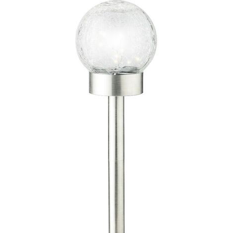 LAMPADA SFERA SOLARE 10 LED A LUCE CALDA D.12XH35C