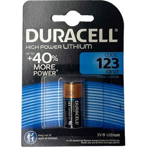Batteria a litio di ricambio CR123A per Contatti porte e
