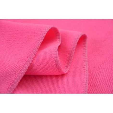 Mikrofaser Handtuch Schnell Trocknend mit Starker Wasseraufnahme für Baden und Gesichtsreinigung Weiches Microfaser Waschlappen 30 X 70cm Rosa (1/5)