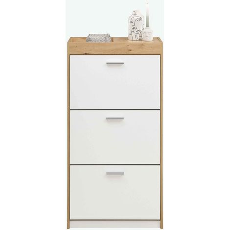 Ariccia Legno laminato - Quercia Artisan / Bianco (1/5)