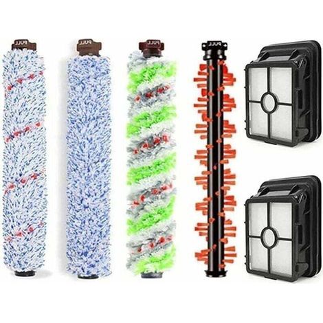 Bissell Crosswave 4 brosse principale + 2 tamis filtrant 1866 1785 2052 1713 2225 Accessoires de brosse pour aspirateur Bissell Crosswave (4 brosse principale + 2 tamis filtrant)