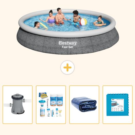 Bestway Bestway Fast Set Ronde - 457x84 cm - 5-pièces S188 (1/5)