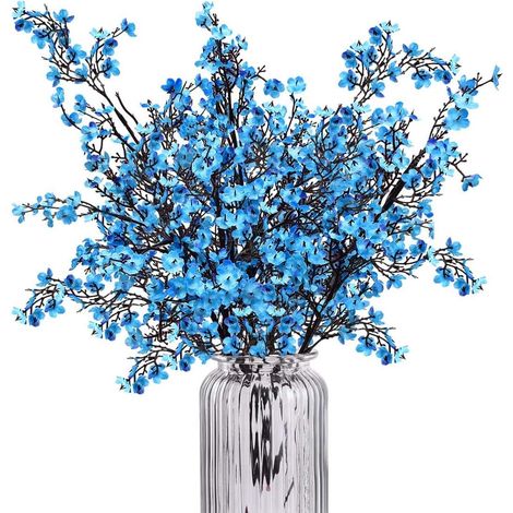 Gypsophila - Faux Fleurs Artificielles - 50 cm - Décoration Intérieure Extérieure - Pour Mariage Bureau Maison - Lot de 6 Bouquets (1/5)