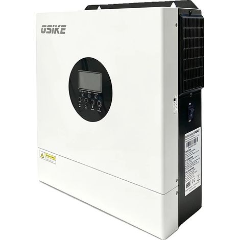 Inversor solar, potencia de salida de 4200 W, compatible con baterías de litio, 4,2 kW 24 V (1/2)