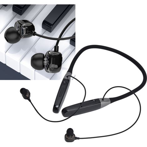 Bluetooth-Stereo-Kopfhörer mit Nackenbügel, LED-Digitalanzeige und 32 GB Speicher für Sportmusik (1/5)