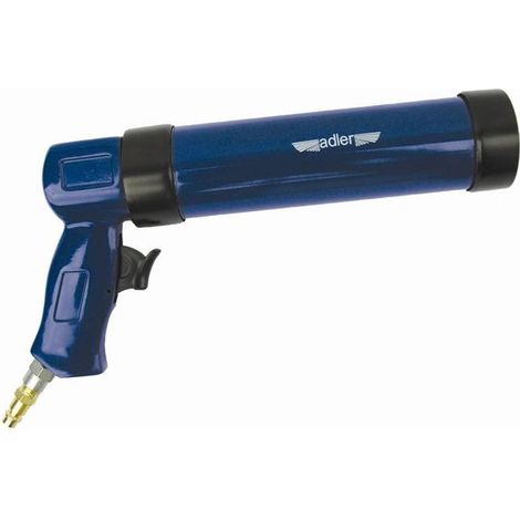 Adler Aplicador neumático para masillas y selladores, herramienta profesional para aplicaciones industriales y automotrices, presión controlada, diseño ergonómico, estructura resistente, color metálic