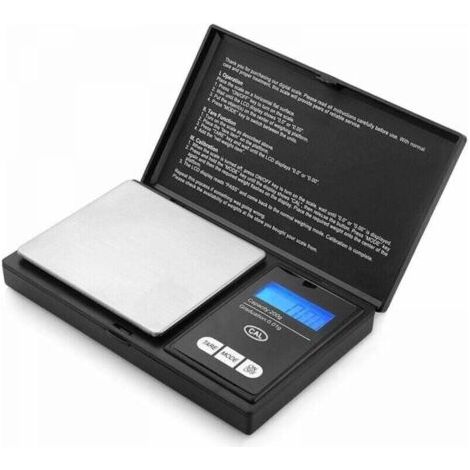 Balance de poche 200g x 0.01g, balance de précision de cuisine, affichage LCD, fonction tare. Portable et précise. (1/3)