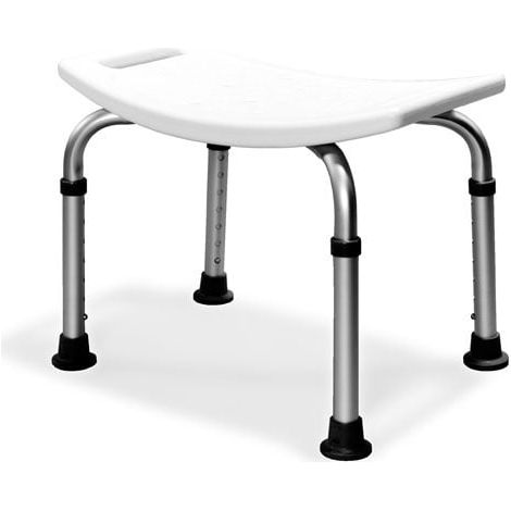 AKW Freestanding Assisted Living Shower Stool (1/2)