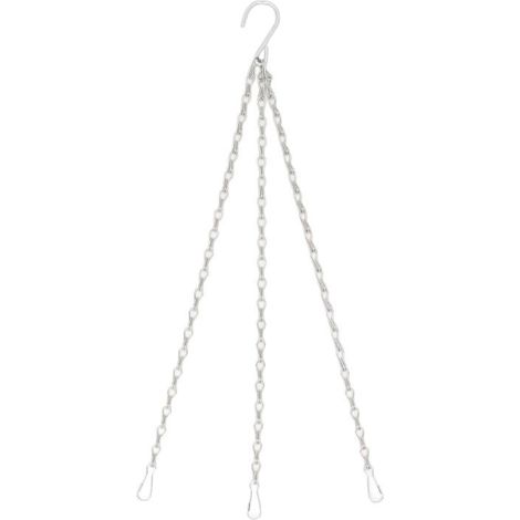 Chaîne en métal 3 pièces pour pot de fleurs, chaîne de suspension, chaîne pour plantes - Plume (1/2)