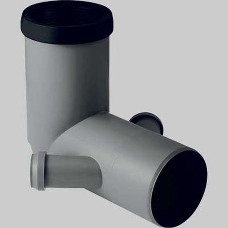 CURVA PER WC A PAVIMENTO CON DUE ATTACCHI GEBERIT - DM 110-50 Q.TA 10