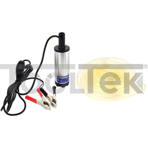 Pompa sommergibile di scarico carburante 12V 37mm con cavo da 3m (20/40) (1/5)