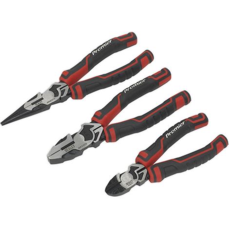Sealey Premier High Leverage Plier Set 3pc AK8376