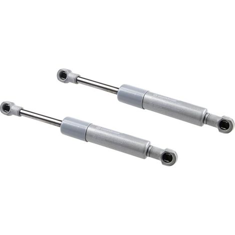2x ressort à gaz 250N - Amortisseur à gaz Kesseböhmer pour ferrure pivotante HSB - Amortisseur pour volet, porte d'armoire et armoire de cuisine, ressort de compression avec notice (1/5)