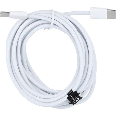 Datenkabel/Ladekabel Typ C auf Typ C - 3.0 PD 30W Ladekabel in Weiß 3m (1/2)