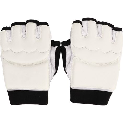 1 Paire de Gants de Taekwondo Respirants à Doigts Coupés pour Entraînement de Boxe et Arts Martiaux (1/5)