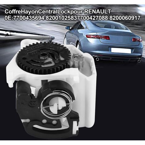 Motorino per chiusura centralizzata per Clio 2, Twingo. Motorino per chiusura centralizzata del portellone posteriore per Clio, Megane, Twingo. Serratura del bagagliaio Clio 2 + serratura del bagaglia (1/4)