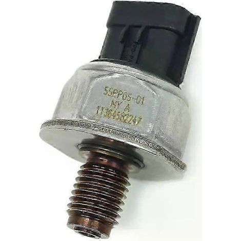 Capteur de pression de rampe d'injection 55PP05-01 1465A034 compatible avec Mitsubishi L200 Pajero Warrior Triton Shogun 25 DID DI-D
