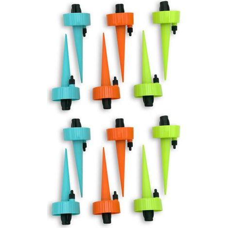 Kit Arrosage Goutte à Goutte Automatique 12 Pièces avec Valve Réglable Débit d’Eau pour Jardin Plantes (1/5)