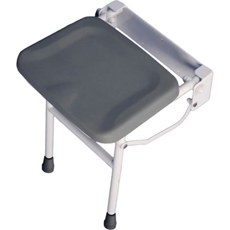 Siège de douche rembourré Solo Compact avec piedq Aidapt VB544