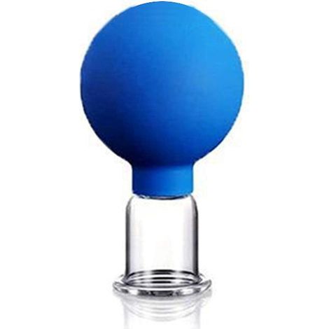 Ensemble de ventouses pour la thérapie par ventouses, ensemble de ventouses faciales en verre, ventouses de massage à succion sous vide en silicone, ensemble de ventouses de qualité professionnelle - (1/5)