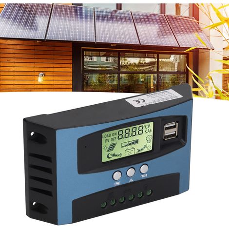 Contrôleur de chargeur photovoltaïque solaire MPPT 12 V/24 V pour système de production d'énergie domestique intelligent 20 A (1/5)