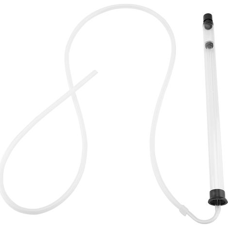 Canne de soutirage à siphon pour bière, vin, seaux, bonbonnes et bouteilles - Tuyau en plastique inclus (1/5)