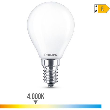 Philips LED 76287200 LED CEE E (A - G) E14 6.5 W = 60 W blanc froid (Ø x L) 4.5 cm x 8 cm 1 pc(s) A001622 (1/3)