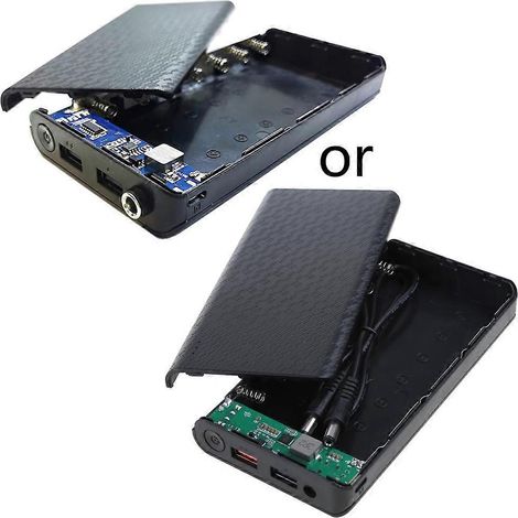 Sortie USB fixe 9V/12V pour boîtier d'alimentation avec 7x18650 batteries (1/4)