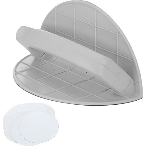 Ponceuse d'Angle Auto-Adhésive Semi-Circulaire, Ponceuse d'Angle pour Cloison Sèche, Papier de Verre Demi-Rond à Angle Droit Convient pour La Rénovation des Murs et l'Entretien des Meubles (1/5)