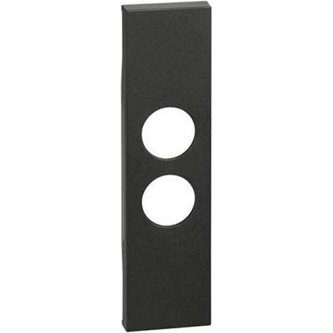 BTICINO KG09 - Cover Per Presa Tv Doppia - Nero - Now (1/2)