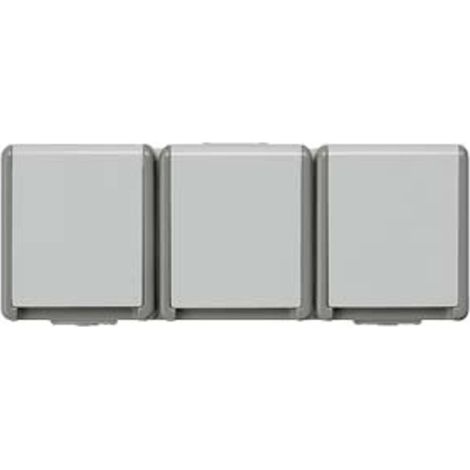 Siemens Interruttore Presa schuko Delta Grigio 5UB4731 1 pz. (1/3)