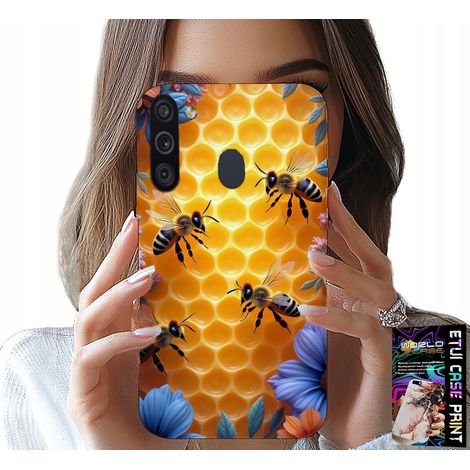 Custodia per Samsung Galaxy A21 - Cover posteriore a nido d'ape UL (1/5)