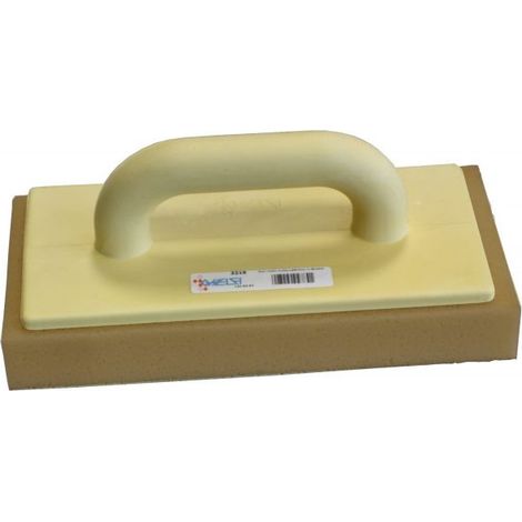 GHELFI 3218 FRATTAZZO POLIURETANO SPUGNA BEIGE 14x30x4
