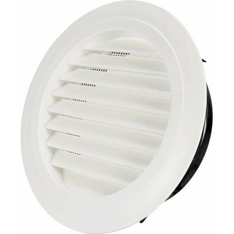 200mm Bouche de Ventilation avec Grille de Protection - ABS (ø200mm) (1/5)