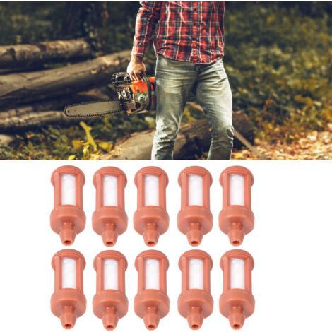 10 Pièces Filtres à Carburant pour Tronçonneuse Modèles Spécifiques - (1/2)