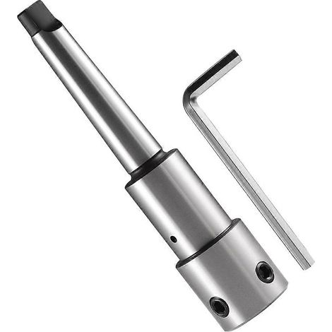 Arbre de fraise annulaire pour outils industrielsarbre de fraise annulaire avec cône Morse MT2 pour rallonge de 3/4 pouceargent (1/5)