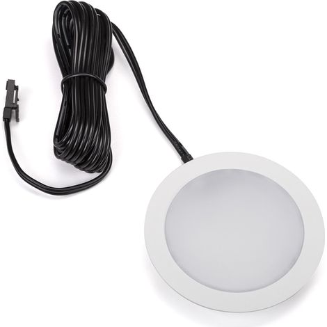 LED Möbeleinbauleuchte GIULIA 12 V 3W weiß kaltweiß miniAMP