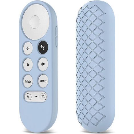 Coque en Silicone Souple pour Télécommande Vocale Chromecast TV 2020