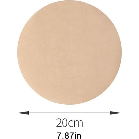 130 feuilles de papier sulfurisé pour friteuse à air chaud, tapis de cuisson en silicone résistant à l'huile, accessoires de cuisine pour friteuse à air chaud. (1/5)