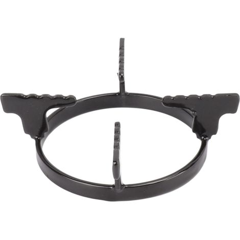 Support à wok en fonte antirouille, portable, pour cuisinière à gaz. (1/5)