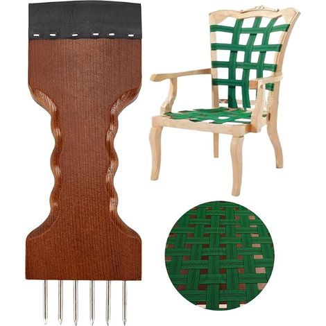 Tendeur de Sangle avec Manche en Bois Pince à Toile en Métal de 220x78mm pour Étirer la Peinture à L'Huile