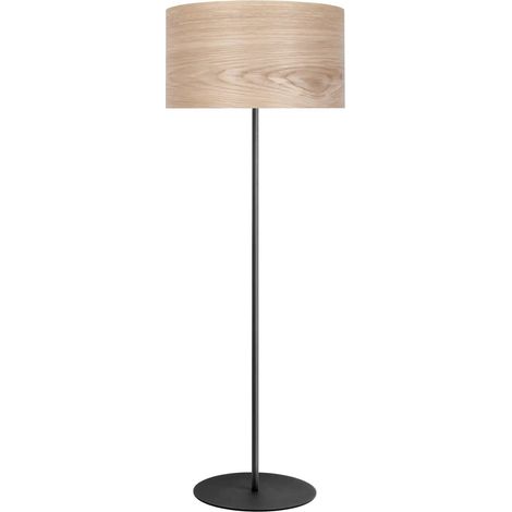 [NEUWERTIG] B-Ware Envostar Veneer Stehleuchte Standlampe Standleuchte Lampe E27 Kernholz Esche