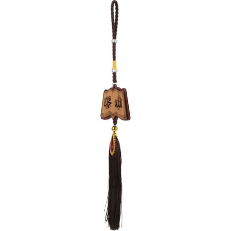 Ornements suspendus pour voiture de style musulman, imitation bois, pendentifs islamiques à suspendre, décoration de voiture 140216 (1/5)