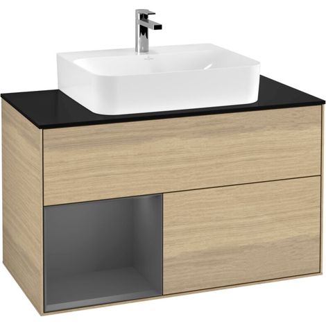 Villeroy & Boch G112GKPC Meuble sous-lavabo Finion G11 (1/2)