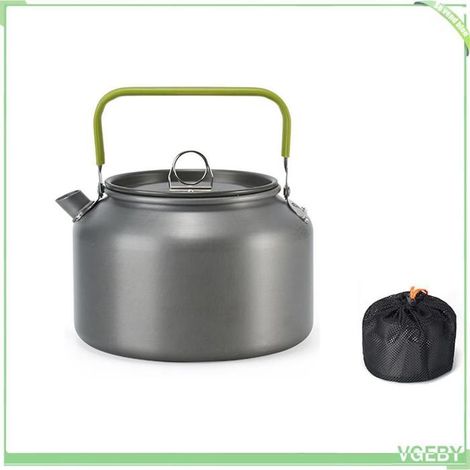 Bouilloire d'extérieur - FAFEICY - 1,8 L - Poignée anti-brûlure - Alliage d'aluminium - Sac de transport (1/5)