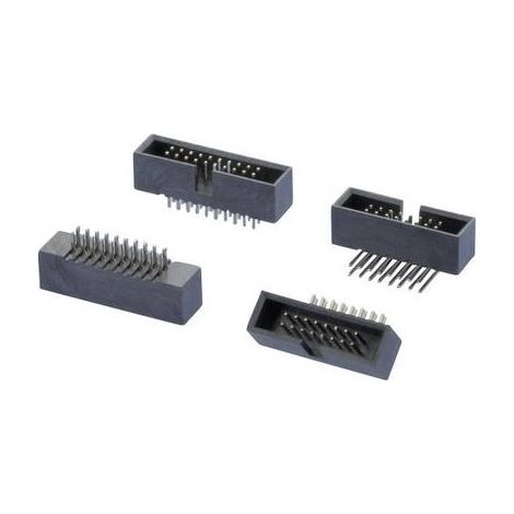 W & P Products 336-020-1-00 Embase mâle Pas: 1.27 mm Nbr total de pôles: 20 Nbr de rangées: 2 1 pc(s) W722821 (1/2)