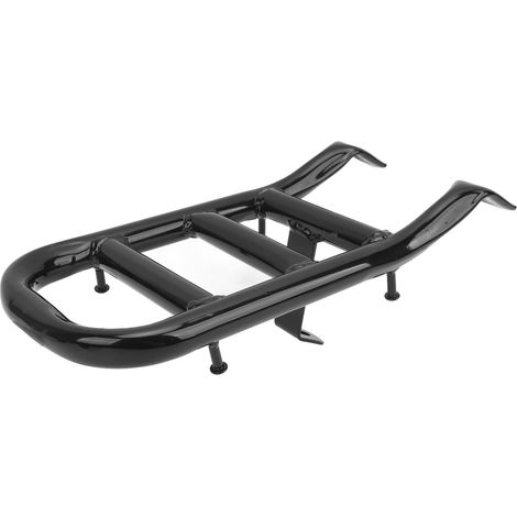 Porte-bagages avant de rechange pour mini moto Coleman Trail CT200U 196cc 6,5cv, support de chargement renforcé, pièce de remplacement compatible, fixation facile, lot unique, couleur noire. (1/5)